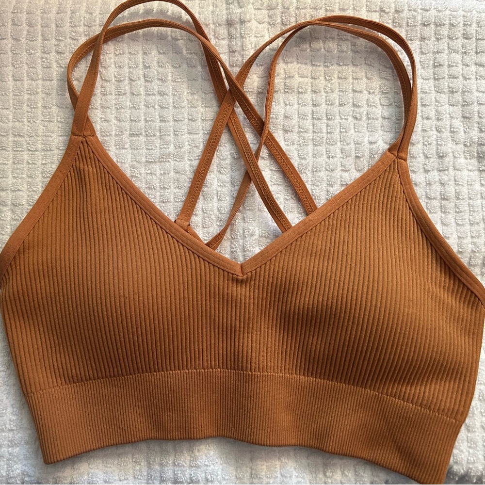Aerie Seamless Strappy Padded Bralette